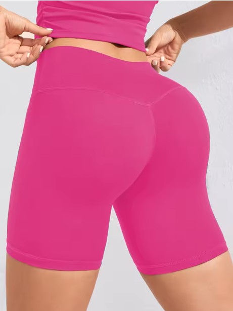 High waist sports short